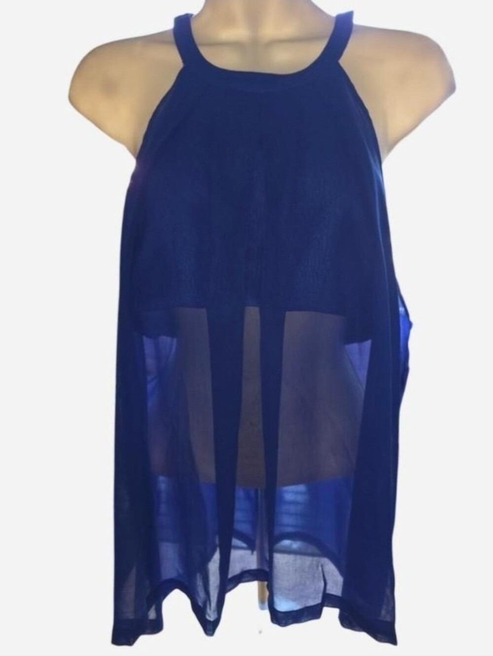 San Joy Royal Blue Blouse